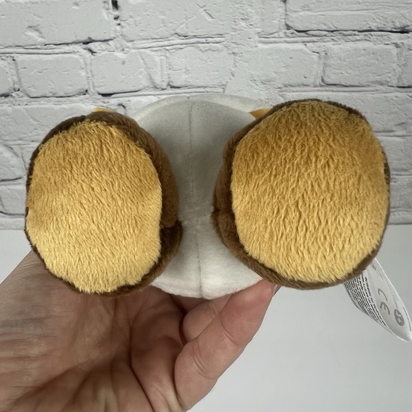 Nintendo 2017 Super Mario Toad Plush Toy 8" inch White Red Doll Stuffed Animal - Picture 5 of 7